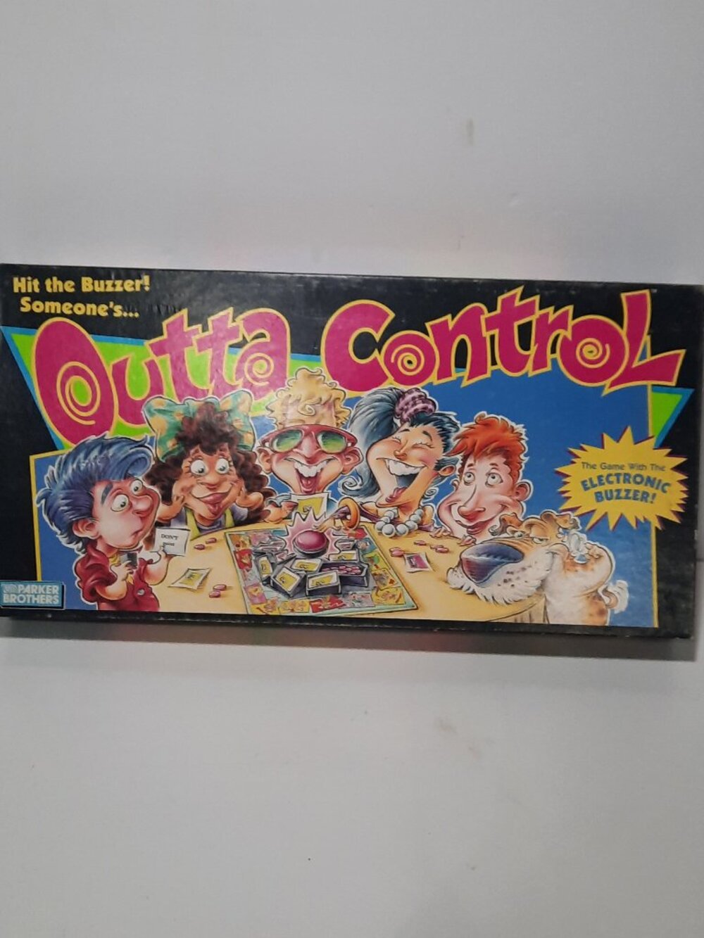 Vintage OUTTA CONTROL board game - Parker Brothers 1992 - COMPLETE